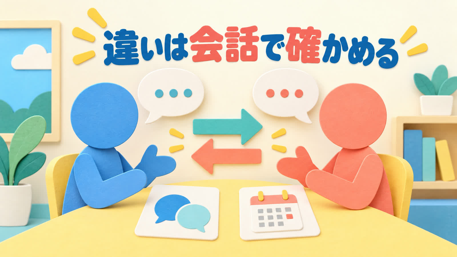 相性がよいとされる相手と理由を整理する図