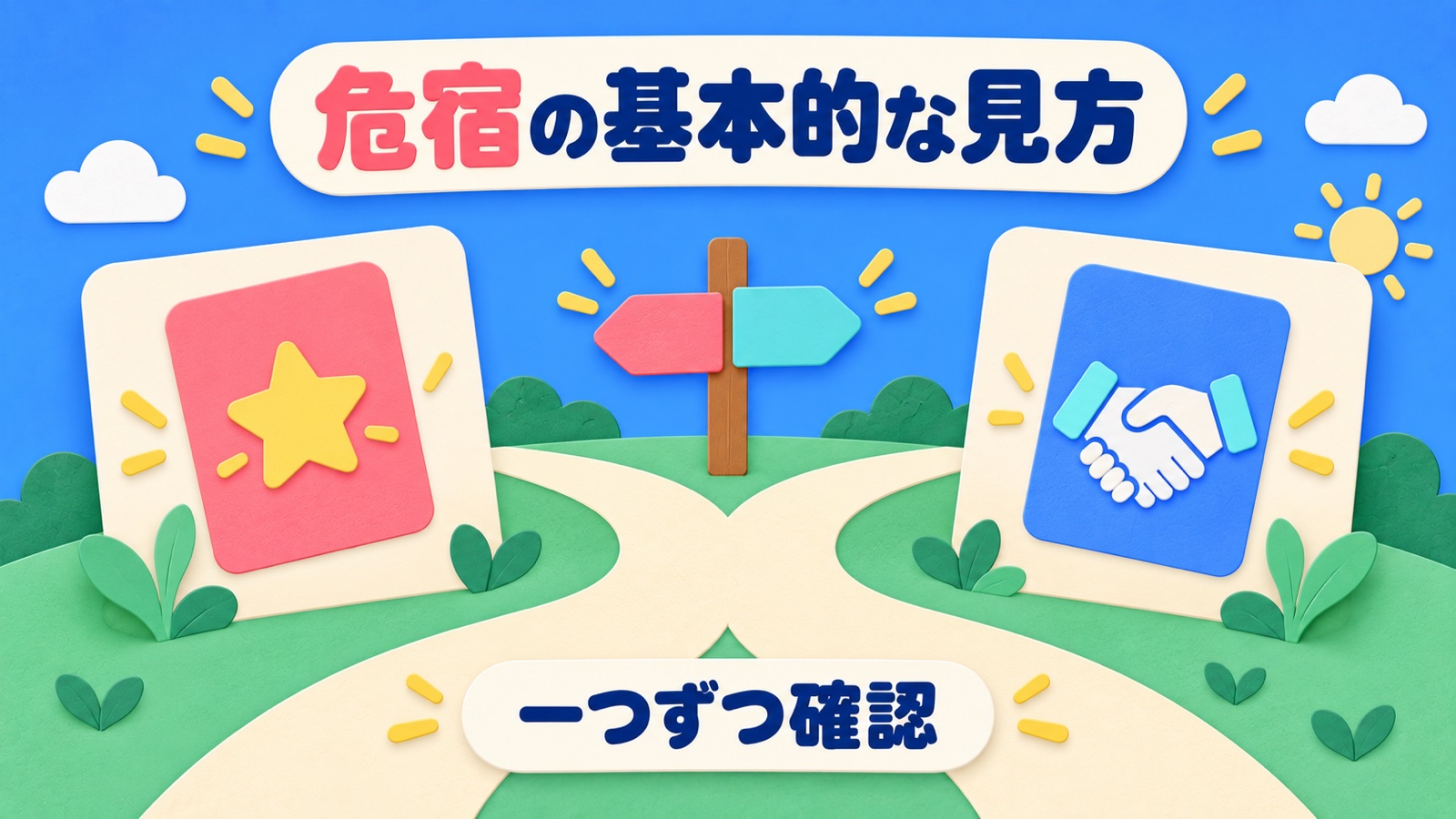 危宿の基本的な見方を整理する図