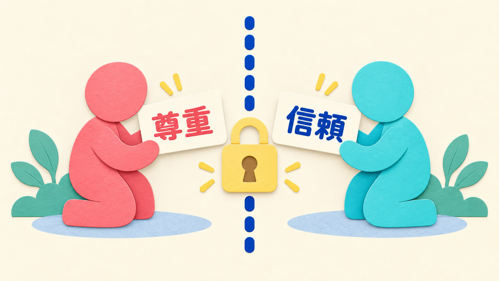 二人の相性を見る前提を整理する図