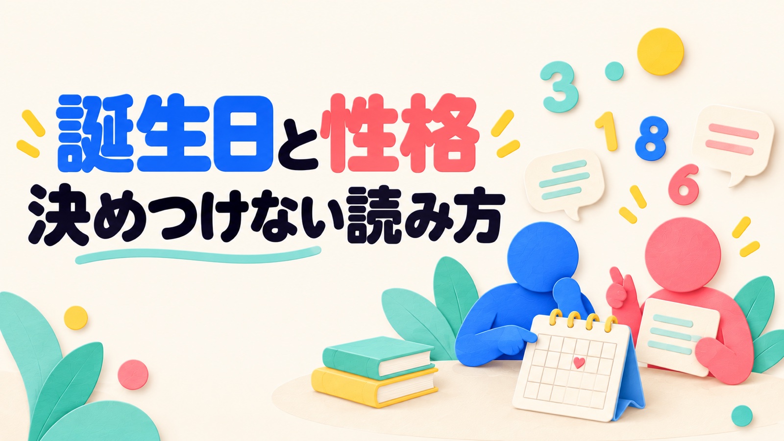 誕生日で見る性格を決めつけず自己理解に使う読み方のイメージ