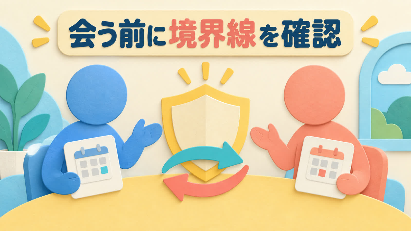 本人確認と約束を守る行動を相互性から見るを整理する図