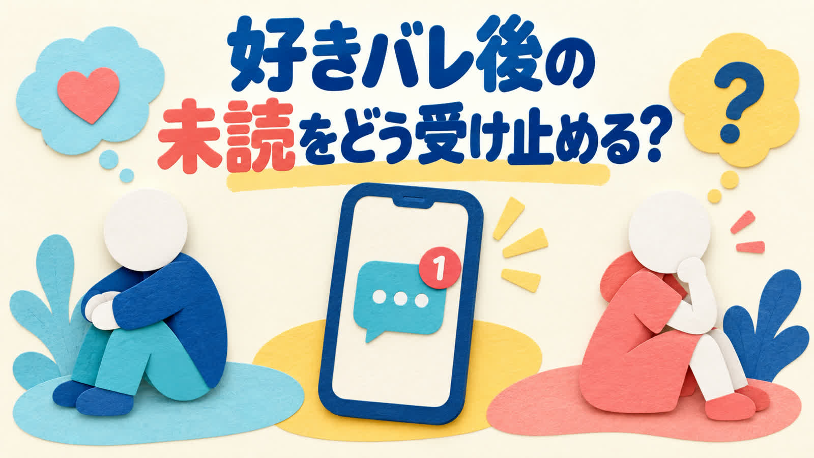 好きバレ後の未読無視で追いかけず返事を待つ方法のイメージ