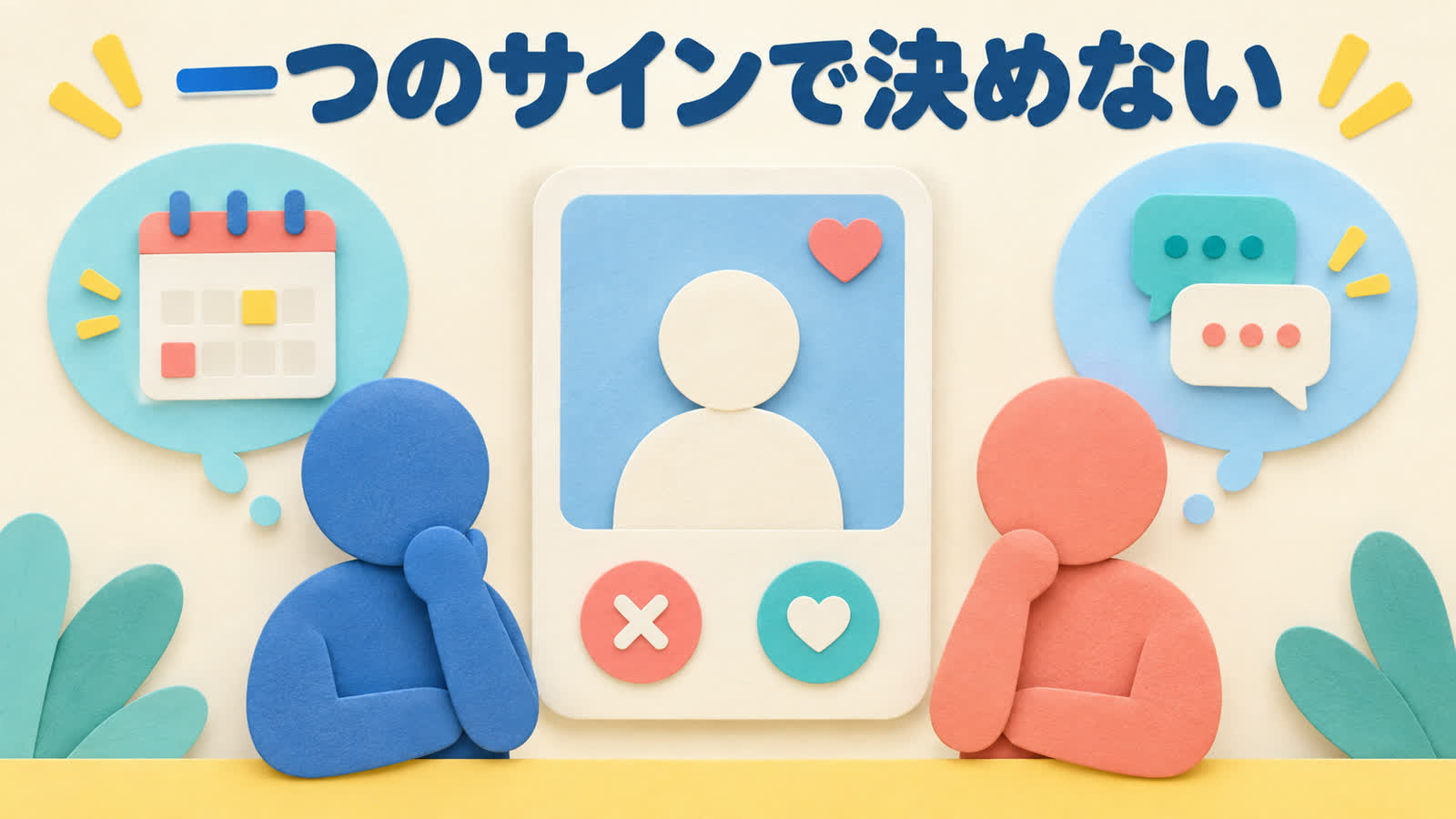 最初に知っておきたい判断の限界を整理する図
