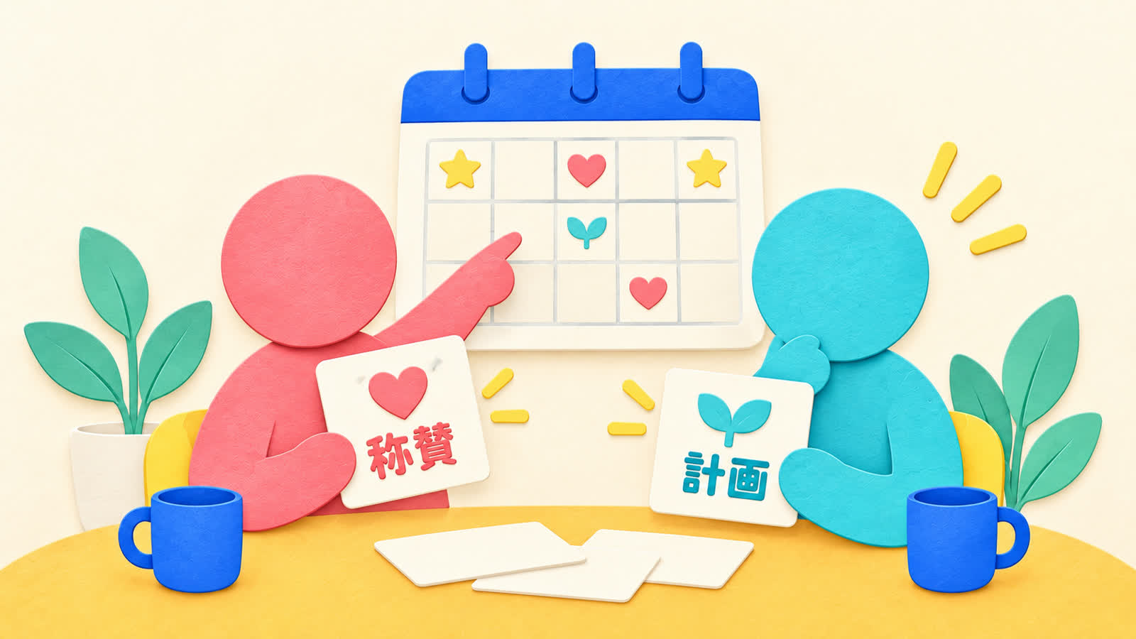 二人の相性を見る前提を整理する図